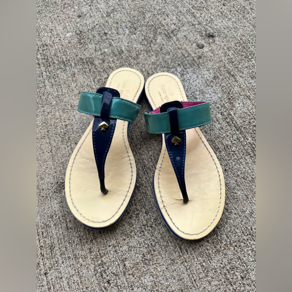 Kate spade blue sandals 6
